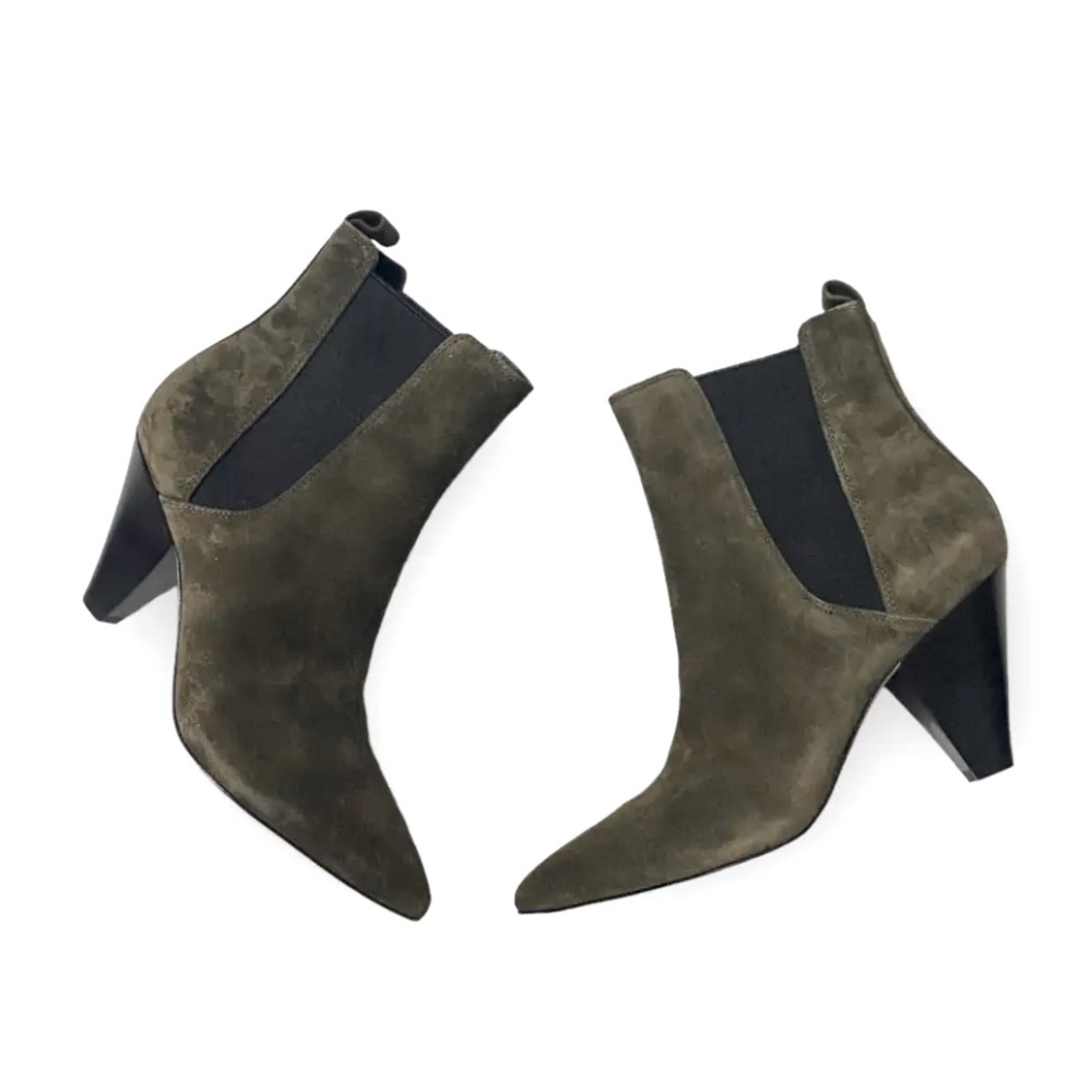 ❣️ Veronica Beard Baxter Suede Chelsea Boots Size 6